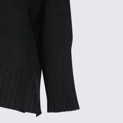 Antonelli Turtleneck Long Sleeve Sweater In Black