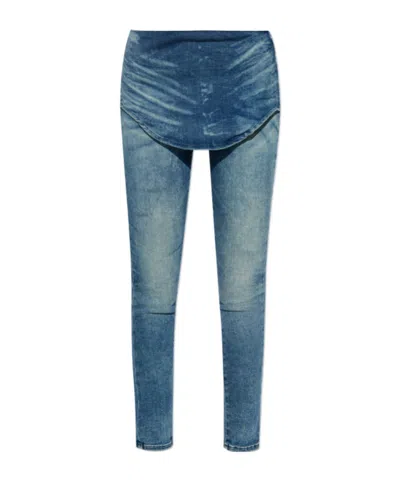 Diesel D-gnol-s1 Jeans In Black