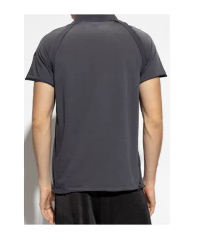 Diesel Distressed Embroidered T-shirt In Gold