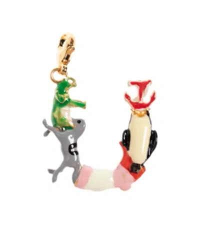 Marni Animal-embellished Pendant In Yellow
