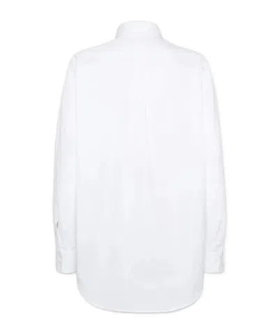 Dsquared2 Maxi Dean Shirt In White