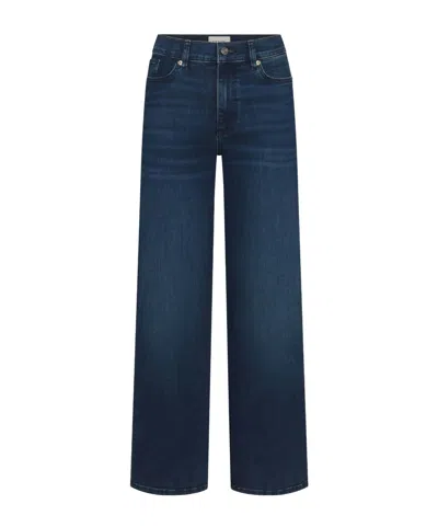 Frame Le Slim Palazzo High Rise Wide-leg Jean In Femma In Multi