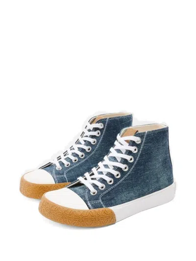 BLOC 牛仔系带运动鞋