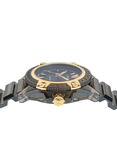 Versace Icon Active Silicone Watch In Green