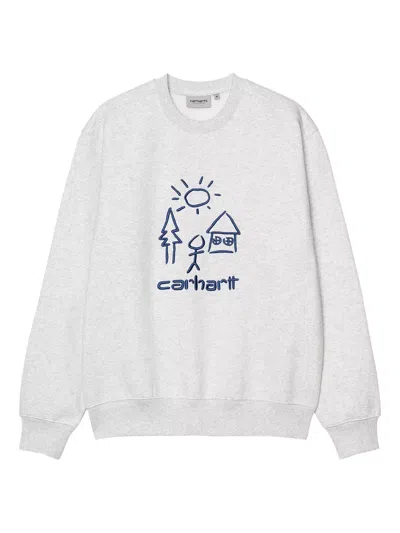 Carhartt Sweatshirt  Wip Men Color Grey In Gray
