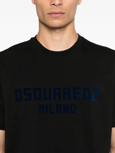 Dsquared2 Dsquared T Shirt With Logo In Black