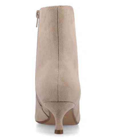 Journee Collection Collection Women's Tru Comfort Foam Rossia Bootie In Neutral