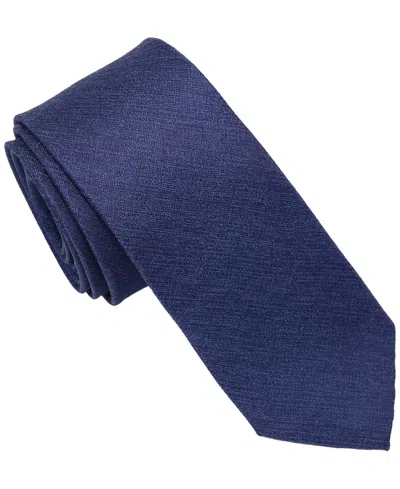 Ben Sherman Men's Solid Silk Tie In Blue