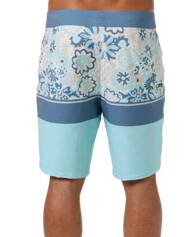 O'neill Hyperfreak Heat Block Swim Trunks In Blue