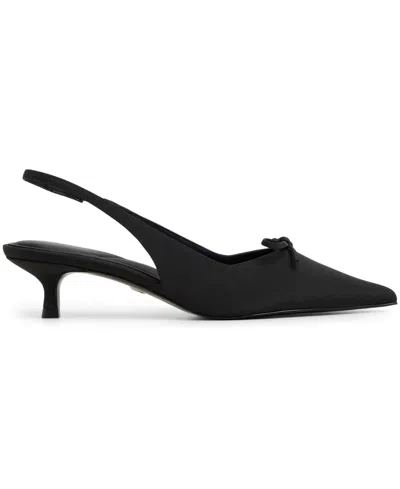 Aldo Women's Azizza Sling-back Bow Kitten Heel Pumps In Black