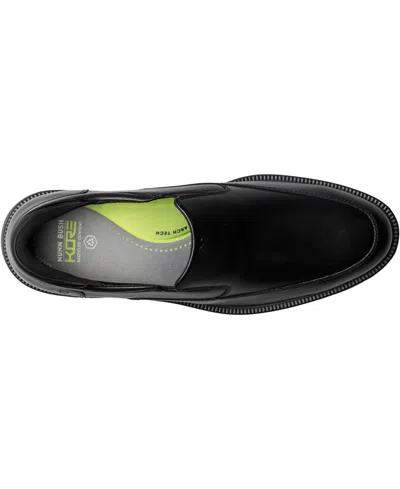 Nunn Bush Kore Ez Hero Mens Moc Closed Toe Slip-on Shoe In Black