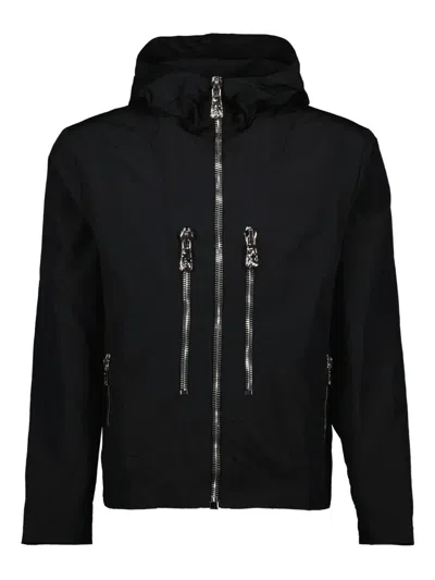 L8 Studio Rangement Hooded Zip-fastening Jacket In Black