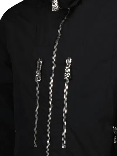 L8 Studio Rangement Hooded Zip-fastening Jacket In Black