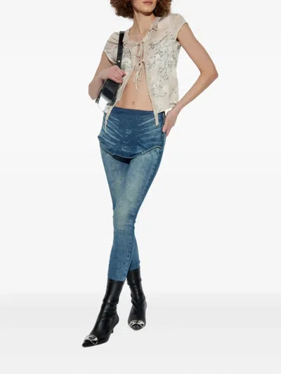 Diesel D-gnol-s1 Jeans In Blue