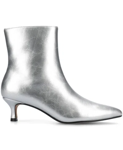 Journee Collection Womens Arely Kitten Heel Booties In Multi