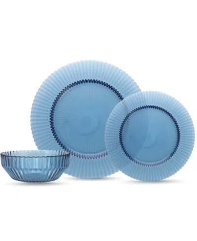 Fortessa Archie Cornflower Cereal Bowl, Set Of 4 In Blue