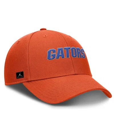Jordan Men's Florida On-field Rise Gameday  Brand Dri-fit College Trucker Adjustable Hat In Orange