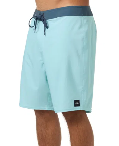 O'neill Hyperfreak Heat Solid Board Shorts In Blue