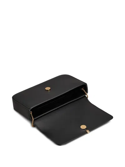 Tod's Di Folio Mini Leather Crossbody Bag In Black