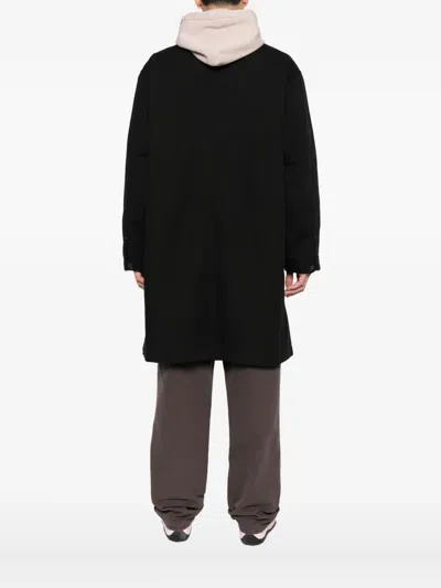 Carhartt Work In Progress Webster Cotton Canvas Coat In Black