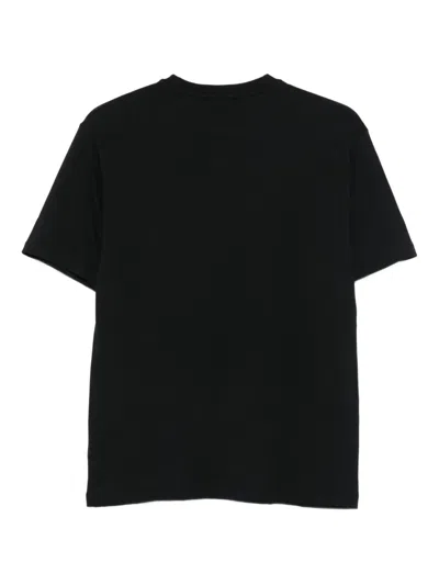 Msgm Rubik's Cube Graphic T-shirt In Black