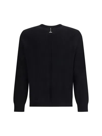 Alexander Mcqueen Ribbed Cotton Crew-neck Sweater In Black