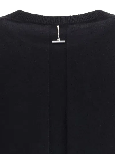 Alexander Mcqueen Ribbed Cotton Crew-neck Sweater In Black