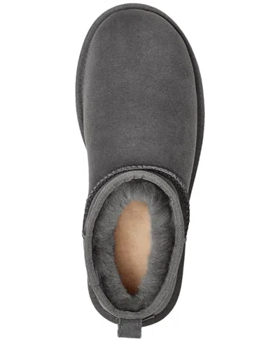 Ugg Classic Ultra Mini In Gray