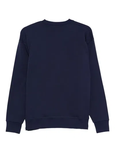 Dsquared2 Maple-leaf Sweatshirt In Blue