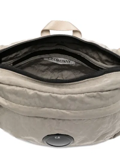 C.p. Company Lens-detail Belt Bag In Gray