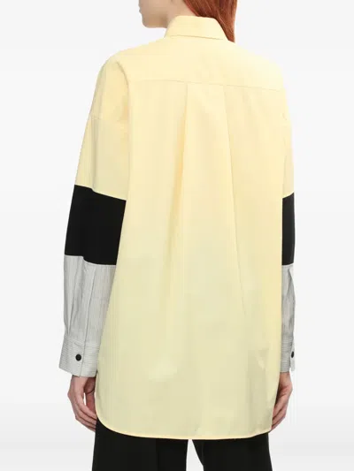 Enföld Panelled Shirt In Nude