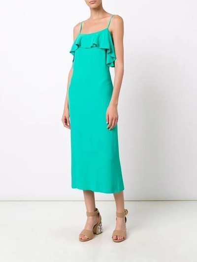 Shop Apiece Apart 'pedernal' Slip Dress In Green