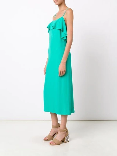 Shop Apiece Apart 'pedernal' Slip Dress In Green