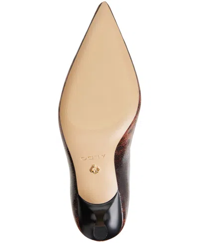 Aldo Women's Selora Knee-high Kitten-heel Dress Boots In Brown