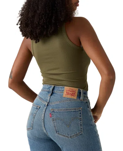 Levi's Women's 501 Curve High-rise Straight-leg Jeans In Blue