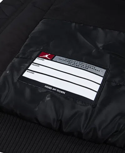Jordan Boys 8-20 Hooded Bomber Jacket In Black