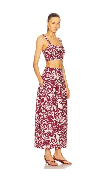 Saylor Viv Set In Red