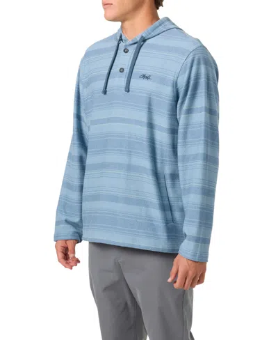 O'neill Men's Bavaro Stripe Poncho Sweatshirt In Blue