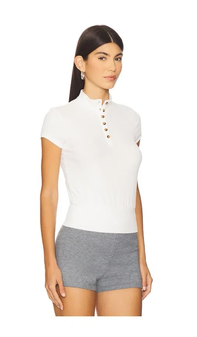 Geel Jasper Tee In White