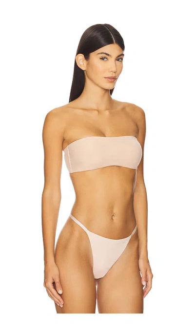 Cosabella Free Cut Bandeau Bra In Neutral
