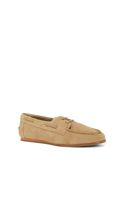 Simkhai Danner Round-toe Boat Shoes In Brown