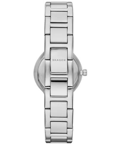 Skagen Women's Freja Lille Silver Stainless Steel Watch, 26mm In Metallic