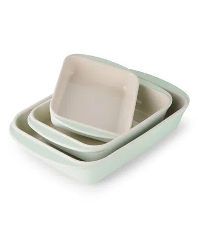 Tramontina Mae Porcelain Enameled 3-pc. Bakeware Set In Green