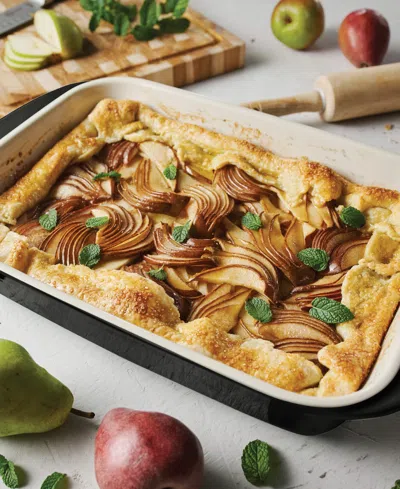 Tramontina Mae Porcelain Enameled 3-pc. Bakeware Set In Black