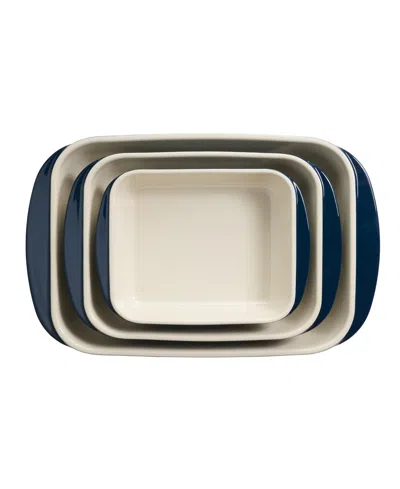 Tramontina Mae Porcelain Enameled 3-pc. Bakeware Set In Blue