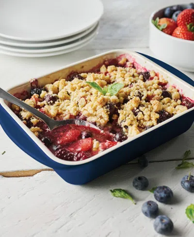 Tramontina Mae Porcelain Enameled 3-pc. Bakeware Set In Blue