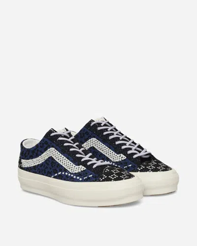 Vans Lx Old Skool 36 Ek Embroidered Synthetic Fabric Low-top Sneakers In Blue