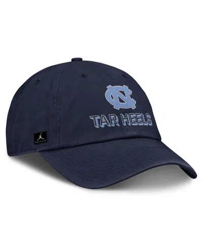 Jordan Men's North Carolina On-field Club Gameday  Brand College Adjustable Hat In Blue