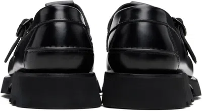 Hereu Black Soller Sport Loafers In Black