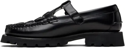 Hereu Black Soller Sport Loafers In Black